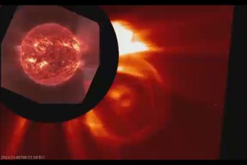 Boule de plasma solaire